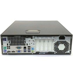 HP 705G3 PC Computer SFF AMD A6 Ram 8GB SSD 240 W10 Office Wifi (Ricondizionato)