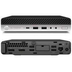 HP 705G5 PC Computer Mini Ryzen 5 Ram 16GB SSD 240 Win11 Office (Ricondizionato)