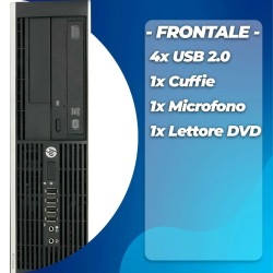 Pc Computer Desktop Fisso Ricondizionato HP i7 Ram 16GB SSD 512GB Windows 10 Pro