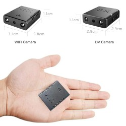 Telecamera spia wifi infrarossi visione notturna microcamera mini micro A LED INFRAROSSI INVISIBILI !!!! P2P visione da remoto