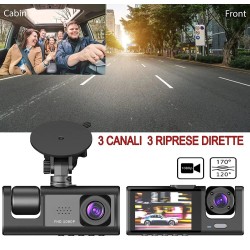 TELECAMERA PER AUTO DASHCAM FULL HD DVR CAR VIDEO CAMERA VISIONE NOTTURNA