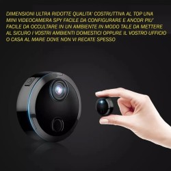 Microcamera spia Wifi infrarossi IP CAMERA mini telecamera spia spycam microspia