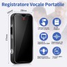 Micro registratore spia audio calamita 32 gb attivazione vocale