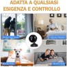 Telecamera spia wifi IP infrarossi microcamera mini MICROCAM SPY CAM wireless