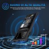 Micro registratore spia audio power bank attivazione vocale 120 ore 16gb