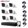 KIT VIDEOSORVEGLIANZA HIKVISION DVR 8 CANALI 6 TELECAMERE 4 MPX HD 2TB