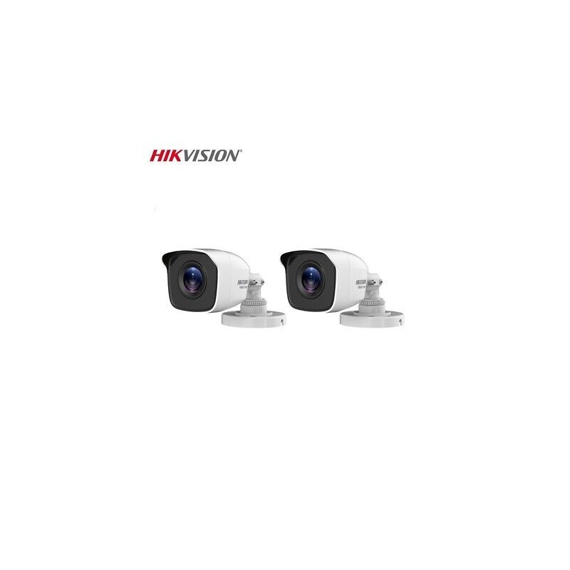 KIT 2 TELECAMERE AHD 2 MPX HIKVISION ESTERNO HWT-B120-M