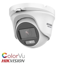 KIT TELECAMERE DOME VISIONE NOTTURNA COLORI 2 MPX  AHD HIKVISION